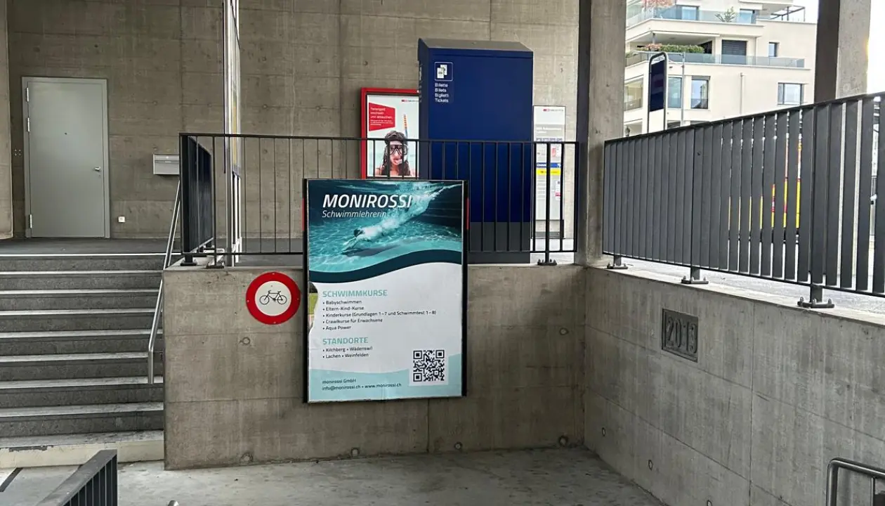Unterführung Bahnhof Lachen