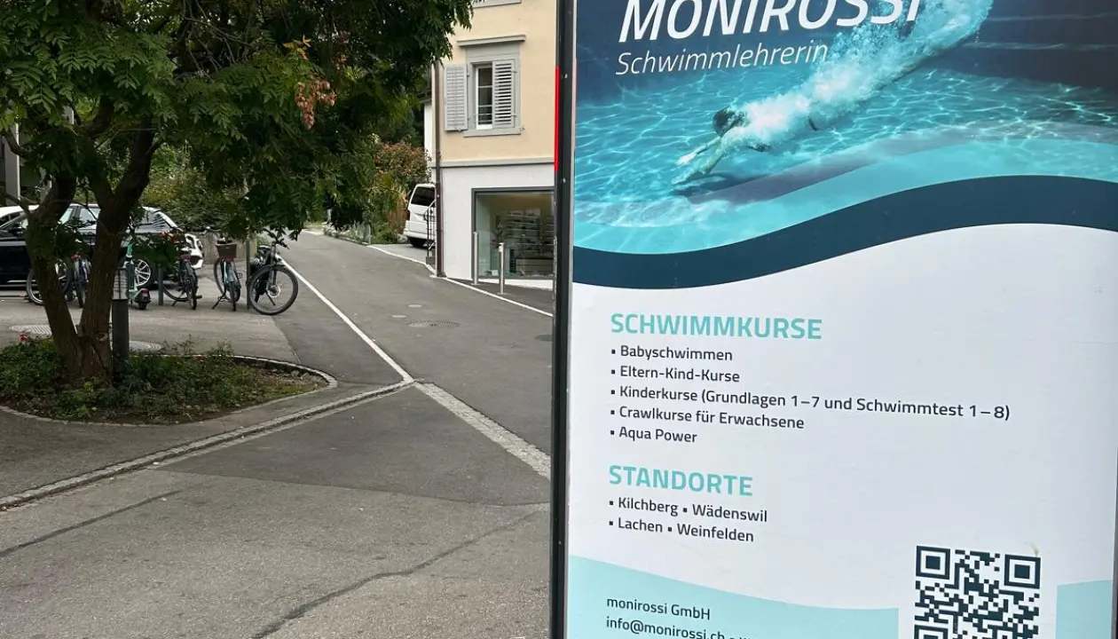 Fussgängerzone beim Bahnhof Wädenswil