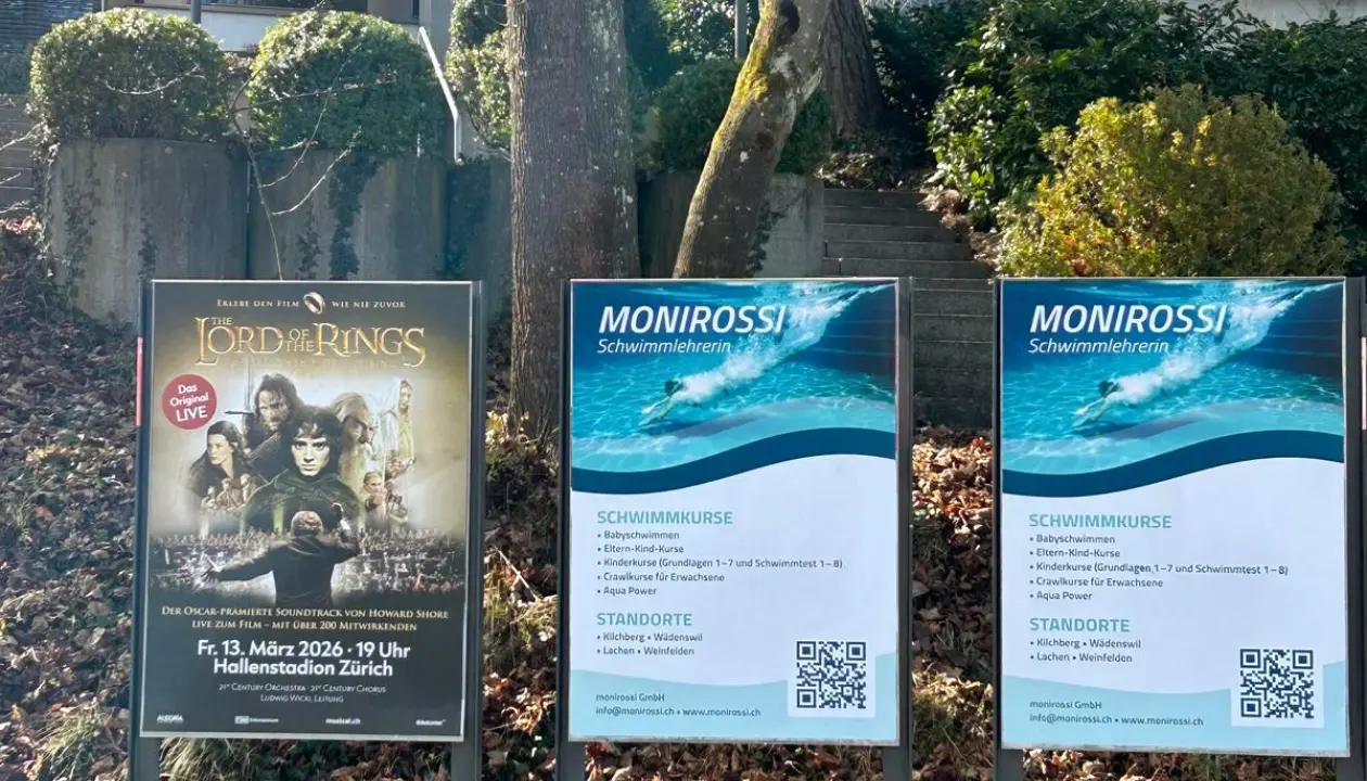 Beim Hallenbad Untermosen, Wädenswil